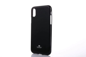 Силиконов гръб ТПУ MERCURY Jelly case за Apple iPhone X / Apple iPhone XS черен